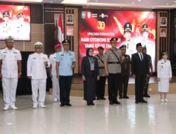 Upacara Hari Otonomi Daerah ke-80 di Batam Berlangsung Khidmat, Kapolresta Barelang Hadir