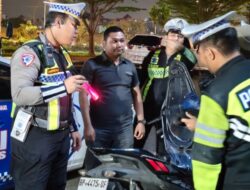 Patroli Tengah Malam, Satlantas Polresta Barelang Tindak 35 Motor Berknalpot Brong