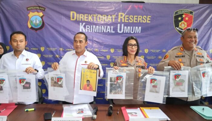 Pria di Lingga Bunuh Istri Siri, Jasad Korban Dikubur di Belakang Rumah Kontrakan