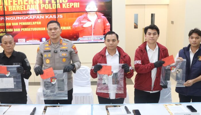Polisi Ungkap Kasus Eksploitasi Seksual Anak di Batam, WN Malaysia Diamankan