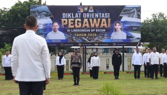 Brimob Polda Kepri Gembleng 676 Pegawai BP Batam, Fokus Disiplin dan Integritas