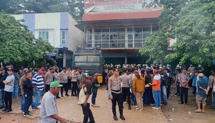 Aksi Massa Terkait Unggahan Medsos di Batam Dikawal 240 Personel Gabungan