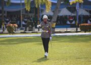 AKBP Djuariah Jadi Perwira Ucapara, Polwan Pertama Pimpin Hari Bhayangkara di Polda Kepri
