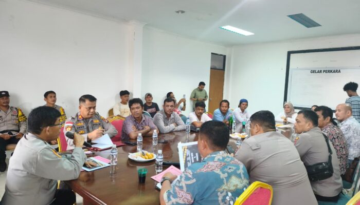 Cegah Pencurian Fasilitas Umum, Polsek Bengkong Libatkan Pengusaha Besi Tua, Sasaran Penadah