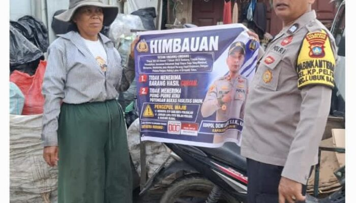 Polisi Sasar Pengepul Rongsokan untuk Tekan Pencurian Fasilitas Umum di Batam