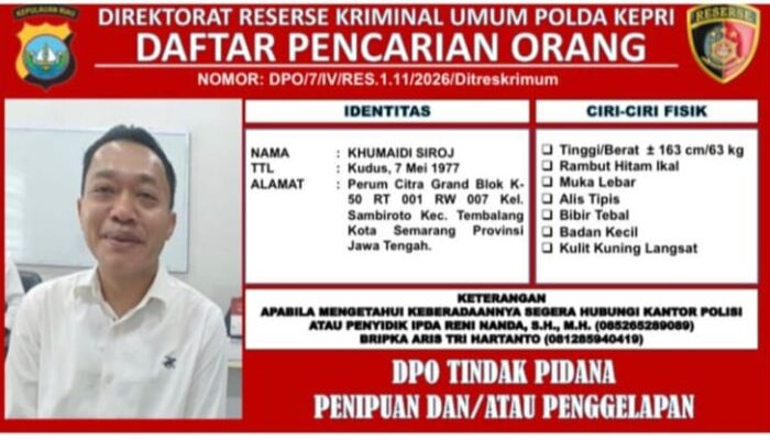 Eks DPO Kasus Penipuan di Kepri Diserahkan ke Jaksa