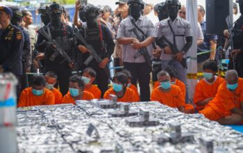 BNN dan Bea Cukai Hentikan Kapal MV Ocean Porter, 2,6 Ton Sabu Digagalkan di Karimun