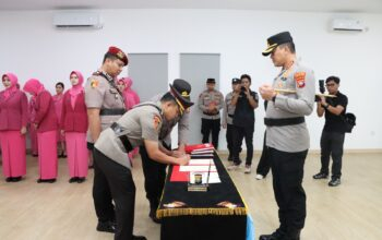 Kompol Agung Tri Poerbowo Isi Jabatan Kasat Reskrim Polresta Barelang