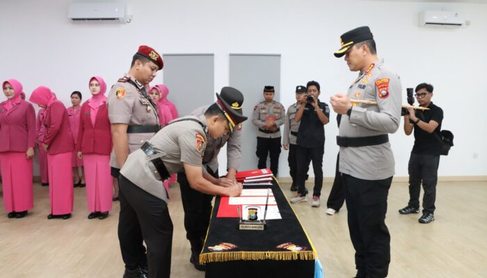 Kompol Agung Tri Poerbowo Isi Jabatan Kasat Reskrim Polresta Barelang