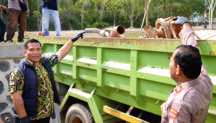 Polda Kepri Ungkap Tambang Pasir Ilegal di Batam, 3 Orang Jadi Tersangka