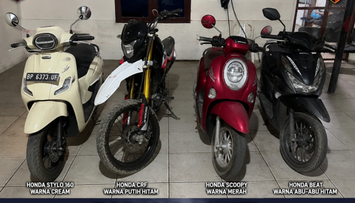 Curanmor di Batu Aji Batam, Honda Stylo Dicuri Saat Korban Tidur