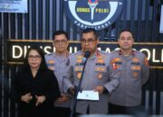 Kapolri Pimpin Korprapot, 50 Pati dan 4 PNS Polri Naik Pangkat