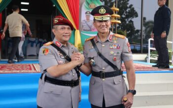 Suhendri Resmi Bertugas Gantikan Asep sebagai Kapolda Kepri